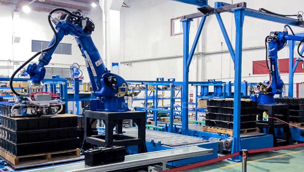Perspektive auf die zukünftige Fabrik: Wie die 3D -Vision -Technologie die Automatisierung der Automobil -Blei -Säure -Batterie -Stapelung verbessert