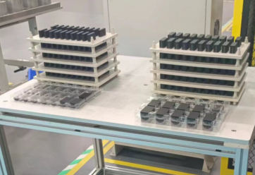 3D Vision hilft beim präzisen Greifen von 3C -Blättern