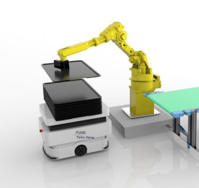 3D -Sicht geleitete automatisierte Beladung des Fahrzeugbödens