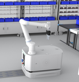 Anwendung von zusammengesetzten Robotern zum Laden und Entladen in der Fertigungsindustrie