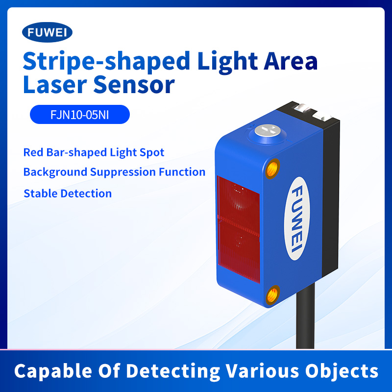 Hintergrundunterdrückung Lasersensor FJN10-50NF-C: präzise Erkennung, intelligent und zuverlässig