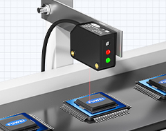 Suchen Sie nach einem Lasersensor, der ideal für die Chip -Inspektion mit 300 mm Einstellung ist? Ist FJNS10-30 nicht die perfekte Wahl
