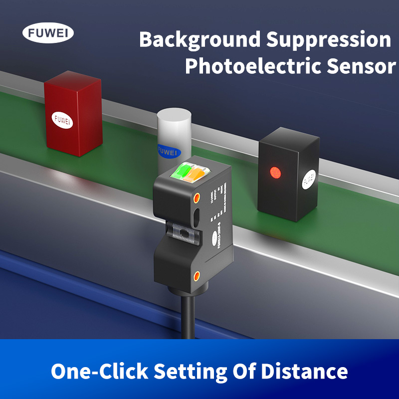 Fotoelektrischer Sensor mit Hintergrundunterdrückung, Serie FGNS13-20NF-B