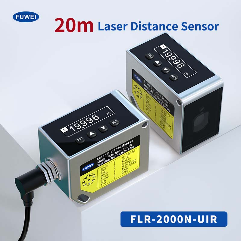 20-Meter-Laserentfernungssensor FLR-2000N-UIR