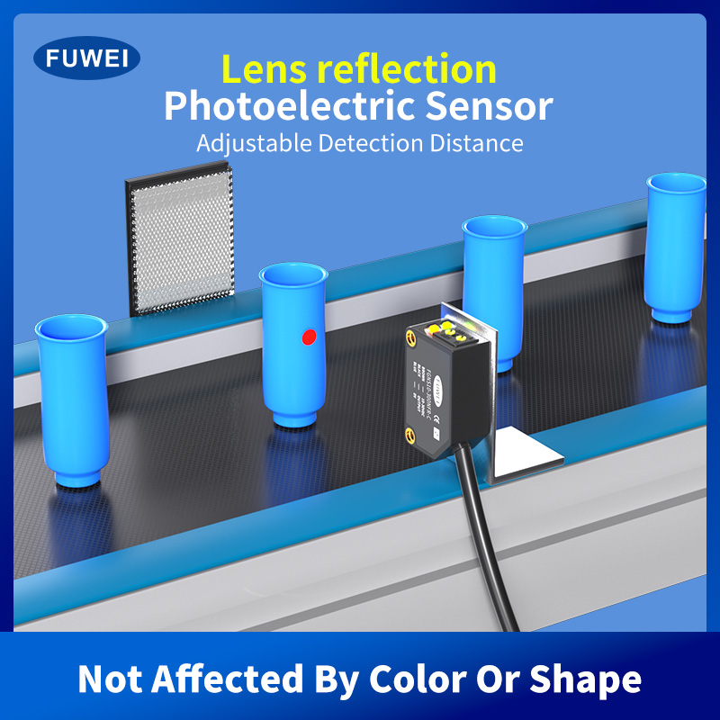 Linsenreflexionsphotoelektrische Sensor FGNS10 -Serie